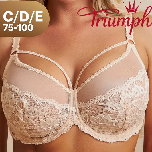 Triumph - (4 τεμάχια) Σουτιέν χωρίς τιράντες για μεγαλύτερο στήθος