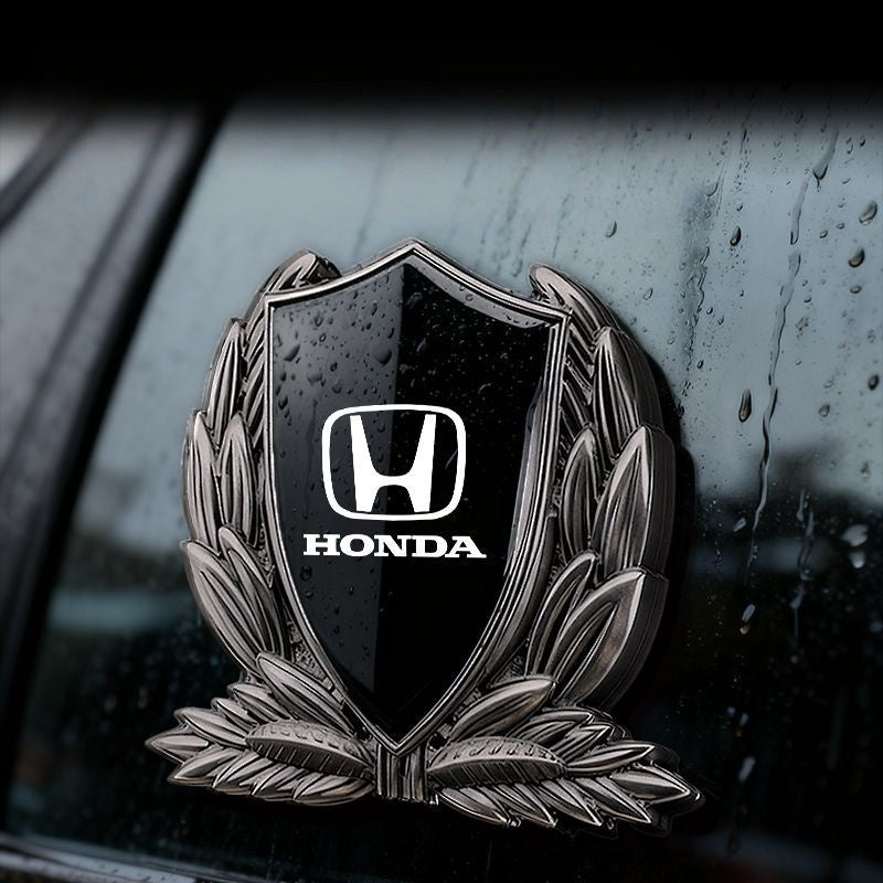 Αυτοκόλλητο με τρισδιάστατο μεταλλικό έμβλημα αυτοκινήτου