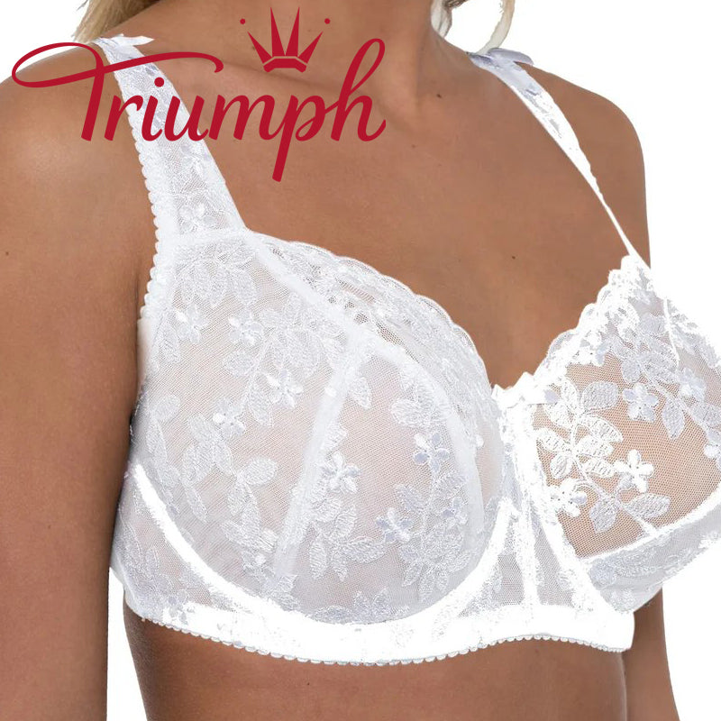 Triumph - 4 τεμάχια 🔥Σουτιέν Triumph από δαντέλα 2025