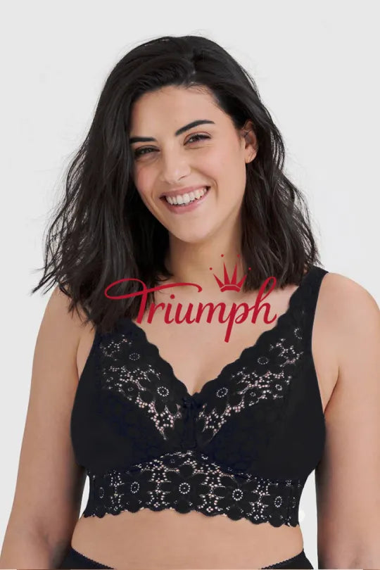 Triumph - 4 τεμάχια (75A-110F) 💝 Άνετο σουτιέν χωρίς μπανέλα