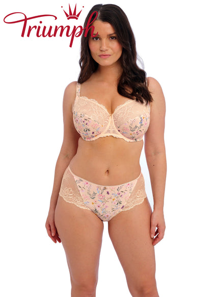 Triumph - (4 τεμ.)🥇2025 Σουτιέν με μπανέλα και φλοράλ σχέδιο 🌸