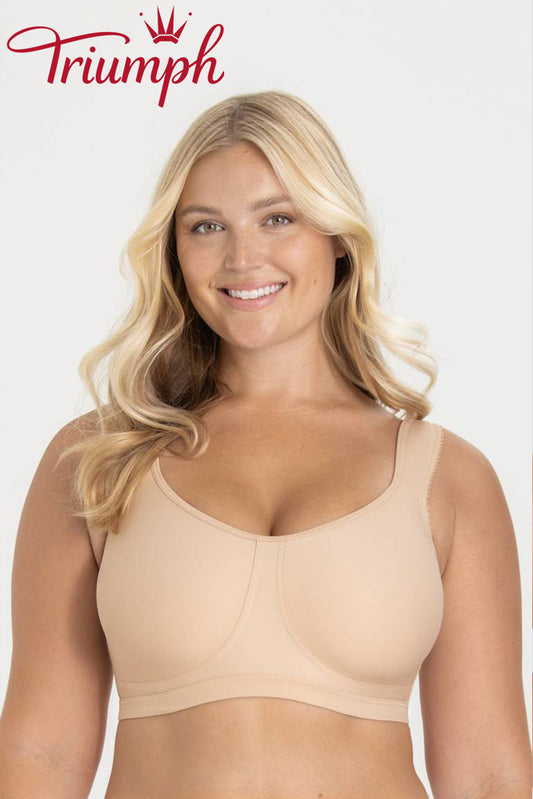 Triumph σετ 4 τεμαχίων. 💝 Άνετο βαμβακερό σουτιέν push-up