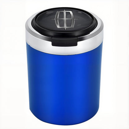 Σταχτοδοχείο αυτοκινήτου με LED από ανοξείδωτο ατσάλι Woyuosn χωρίς καπνό