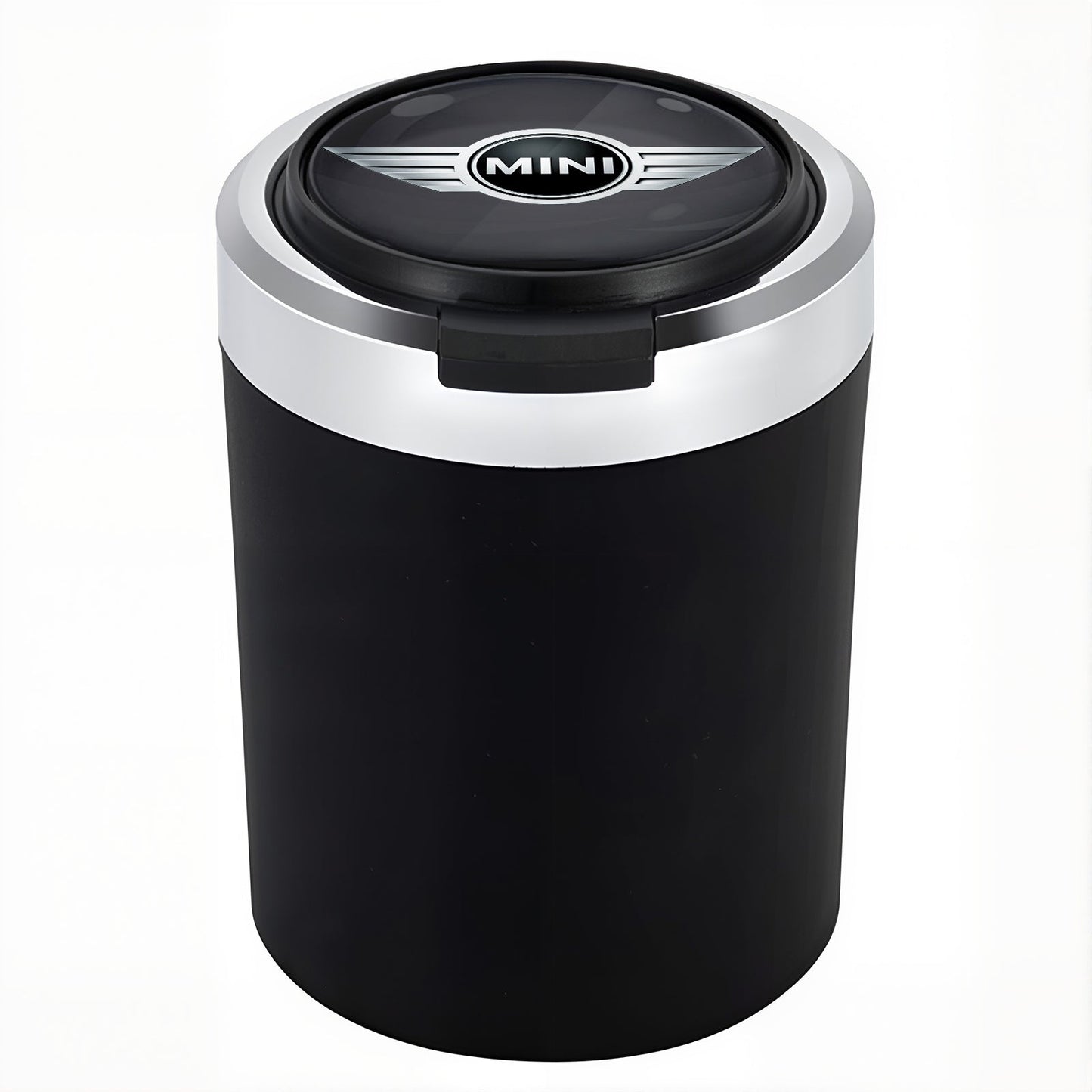 Σταχτοδοχείο αυτοκινήτου με LED από ανοξείδωτο ατσάλι Woyuosn χωρίς καπνό