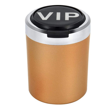 Σταχτοδοχείο αυτοκινήτου με LED από ανοξείδωτο ατσάλι Woyuosn χωρίς καπνό