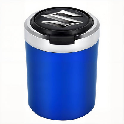 Σταχτοδοχείο αυτοκινήτου με LED από ανοξείδωτο ατσάλι Woyuosn χωρίς καπνό