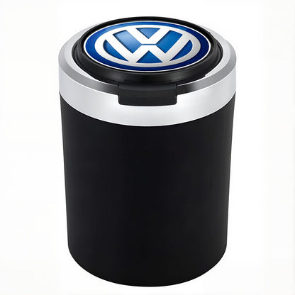 Σταχτοδοχείο αυτοκινήτου με LED από ανοξείδωτο ατσάλι Woyuosn χωρίς καπνό