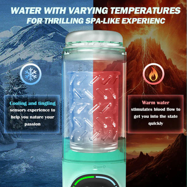 （🎁Ιδιωτική παράδοση🎁）😍Heaven - Αυτόματος αυνανιστής και αντλία πέους 5 σε 1 για άνδρες