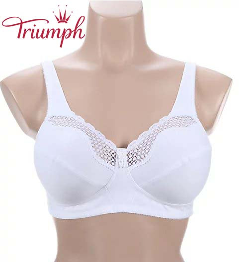 Triumph - (4 τεμ.) Σουτιέν με βαμβακερό τελείωμα και μοναδικό σχεδιασμό