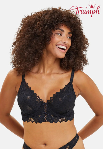 Triumph - (4 τεμάχια) Σέξι σουτιέν με δαντέλα και λάστιχο